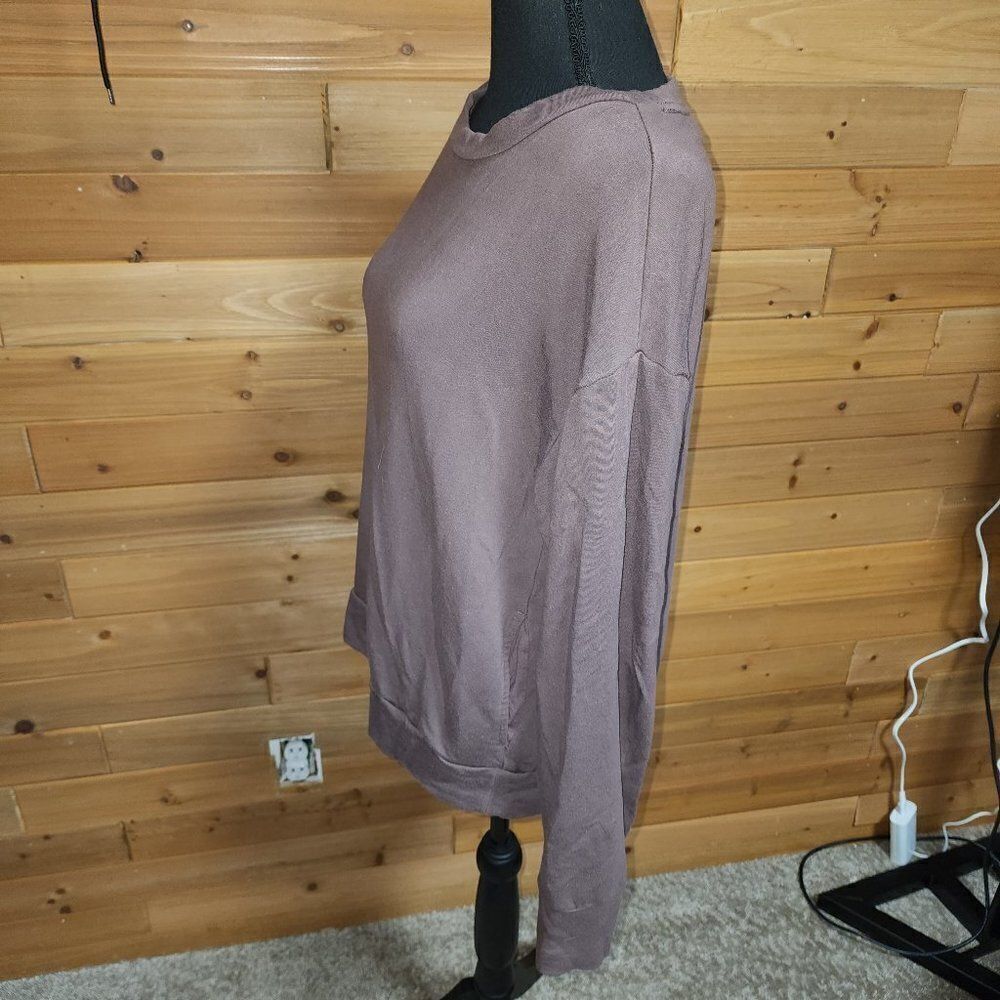 OFFLINE By Aerie Throw-Back Fleece Crew Neck Sweatshirt
